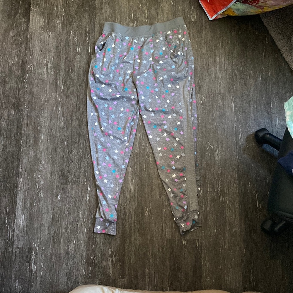 Light gray womens small Pj pants/ Jaclyn intimates Pj pants